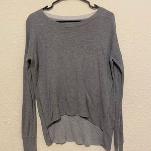 Lululemon reversible gray pullover. Size 8